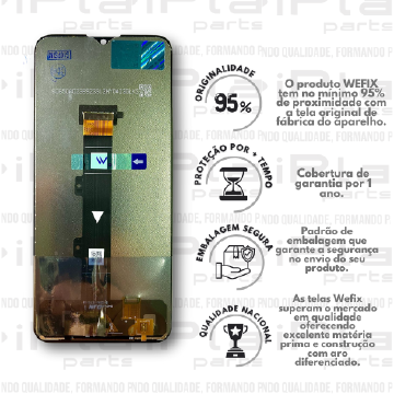 FRONTAL MOTOROLA G10 *SEM ARO NACIONAL WEFIX* ( W3041 )