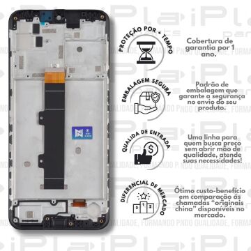 FRONTAL MOTOROLA G10 / G20 / G30 *COM ARO ORIGINAL NN* ( M3045 )