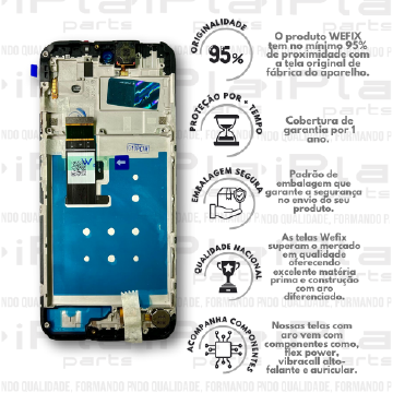 FRONTAL MOTOROLA G13 *COM ARO NACIONAL WEFIX* ( W3144 )