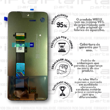 FRONTAL MOTOROLA G13 / G23 *SEM ARO NACIONAL WEFIX* ( W3043 )