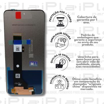 FRONTAL MOTOROLA G13 / G23 *SEM ARO ORIGINAL NN* ( M3136 )