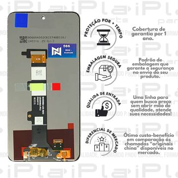 FRONTAL MOTOROLA G22 / E32 *SEM ARO ORIGINAL NN* ( M3048 )