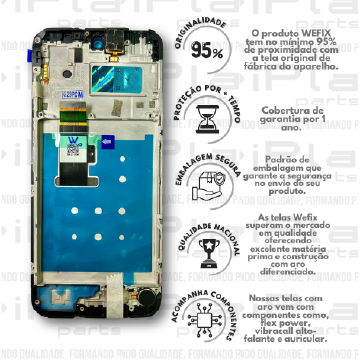 FRONTAL MOTOROLA G23 *COM ARO NACIONAL WEFIX* ( W3143 )