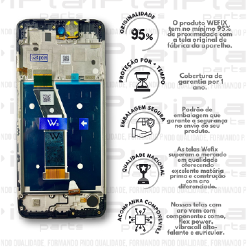FRONTAL MOTOROLA G24 / G24 POWER *COM ARO NACIONAL WEFIX* ( W3163 )