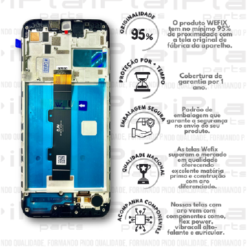 FRONTAL MOTOROLA G30 *COM ARO NACIONAL WEFIX*