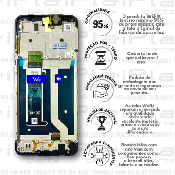 FRONTAL MOTOROLA G34 *COM ARO NACIONAL WEFIX* ( W3161 )