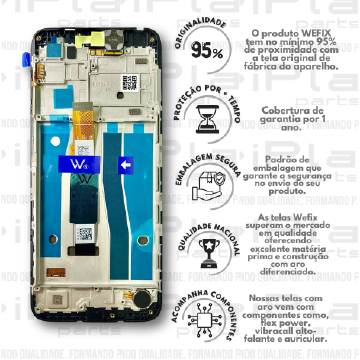 FRONTAL MOTOROLA G42 *COM ARO NACIONAL WEFIX* ( W3057 )
