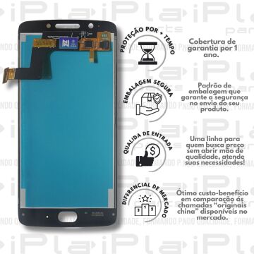 FRONTAL MOTOROLA G5 *DOURADO ORIGINAL NN*