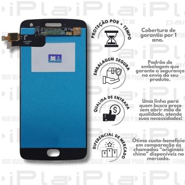 FRONTAL MOTOROLA G5 PLUS *DOURADO ORIGINAL NN*