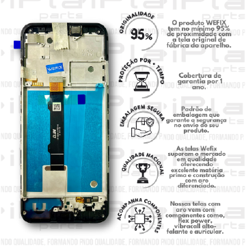 FRONTAL MOTOROLA G50 4G *COM ARO NACIONAL WEFIX*