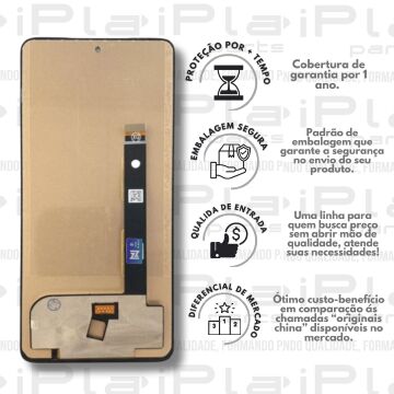 FRONTAL MOTOROLA G52 / G71S / G82 *SEM ARO INCELL NN*  ( M3134 )