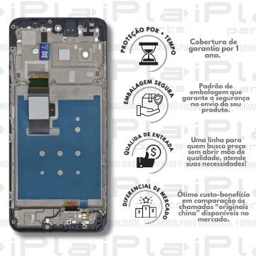 FRONTAL MOTOROLA G53 *COM ARO ORIGINAL NN* ( M3144 )