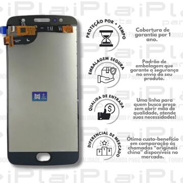 FRONTAL MOTOROLA G5S *DOURADO ORIGINAL NN* ( M3069 )
