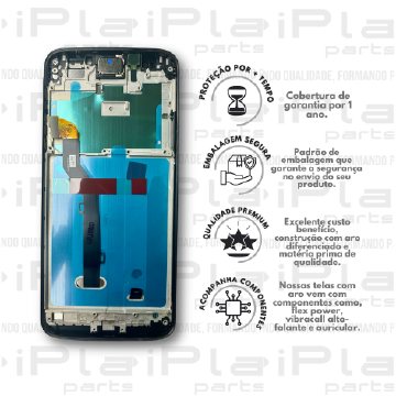 FRONTAL MOTOROLA G6 PLAY / E5 *COM ARO PRETO PREMIUM WK*