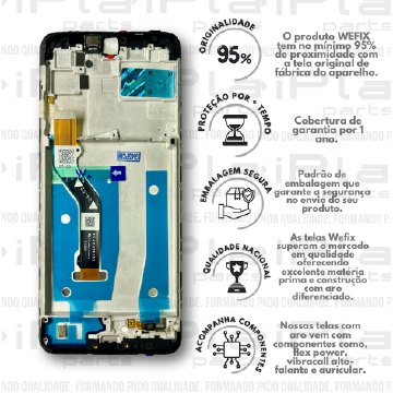 FRONTAL MOTOROLA G60S *COM ARO NACIONAL WEFIX* ( W3076 )