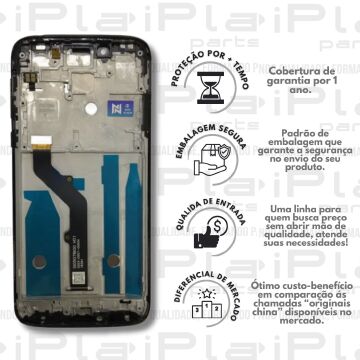 FRONTAL MOTOROLA G7 PLAY *COM ARO ORIGINAL NN* ( M3091 )