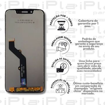 FRONTAL MOTOROLA G7 PLAY *SEM ARO ORIGINAL NN*  ( M3092 )