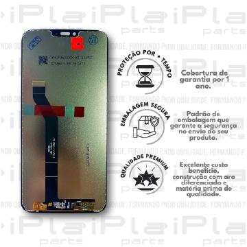 FRONTAL MOTOROLA G7 POWER *SEM ARO PRETO PREMIUM WK* (  K3066 )