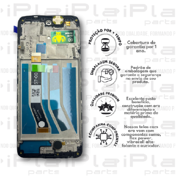 FRONTAL MOTOROLA G73 *COM ARO PREMIUM WK* ( K3049 )
