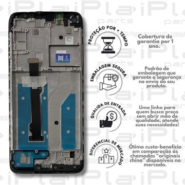 FRONTAL MOTOROLA G8 *COM ARO ORIGINAL NN* ( M3094 )