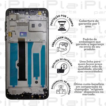 FRONTAL MOTOROLA G8 PLAY /  ONE MACRO *COM ARO ORIGINAL NN* ( M3096 )