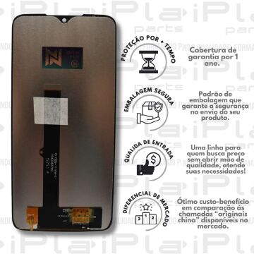 FRONTAL MOTOROLA G8 PLAY / ONE MACRO *SEM ARO ORIGINAL NN* ( M3097 )