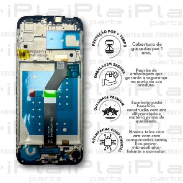 FRONTAL MOTOROLA G8 POWER LITE *COM ARO PREMIUM WK* ( K3006 )