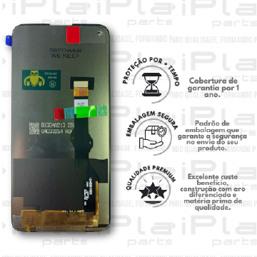 FRONTAL MOTOROLA G8 POWER *SEM ARO PRETO PREMIUM WK* ( K3065 )
