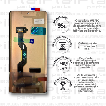FRONTAL MOTOROLA G85 5G / EDGE 50 FUSION *SEM ARO NACIONAL WEFIX* ( W3168 )