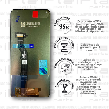FRONTAL MOTOROLA G9 PLUS *SEM ARO NACIONAL WEFIX* ( W3115 )