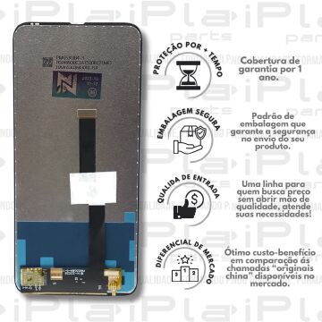FRONTAL MOTOROLA ONE FUSION PLUS BRANCO *SEM ARO ORIGINAL NN* ( M3116 )