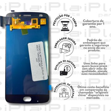 FRONTAL MOTOROLA Z2 PLAY *BRANCO* *ORIGINAL NN* ( M3127 )