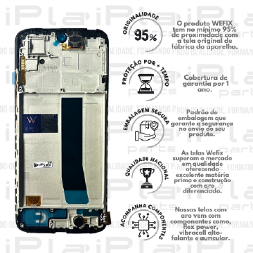 FRONTAL XIAOMI NOTE 11 4G *COM ARO NACIONAL WEFIX* ( W6071 )