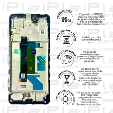 FRONTAL XIAOMI NOTE 12 PRO PLUS *COM ARO NACIONAL WEFIX*