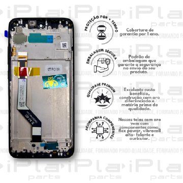 FRONTAL XIAOMI NOTE 7 *COM ARO PRETO PREMIUM WK* ( K6003 )