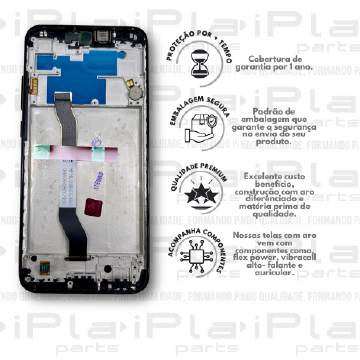 FRONTAL XIAOMI NOTE 8 *COM ARO PRETO PREMIUM WK* ( K6001 )