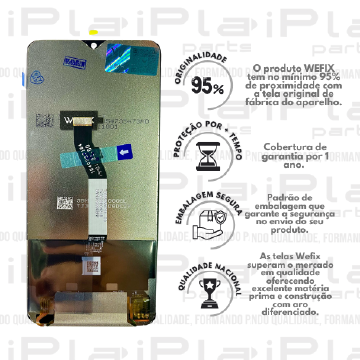 FRONTAL XIAOMI NOTE 8 PRO *SEM ARO PRETO NACIONAL WEFIX* ( W6101 )