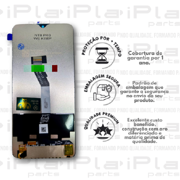 FRONTAL XIAOMI NOTE 8 PRO *SEM ARO PRETO PREMIUM WK* ( K6049 )