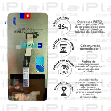 FRONTAL XIAOMI NOTE 9S / NOTE 9 PRO *SEM ARO NACIONAL WEFIX* ( W6113 )