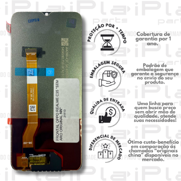 FRONTAL OPPO REALME C35 *SEM ARO ORIGINAL NN* ( M7009 )