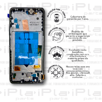 FRONTAL XIAOMI POCO F3 *COM ARO INCELL PREMIUM WK* ( K6011 )