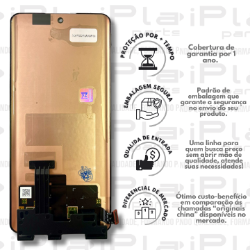 FRONTAL REALME 10 PRO PLUS *SEM ARO OLED ORIGINAL NN*