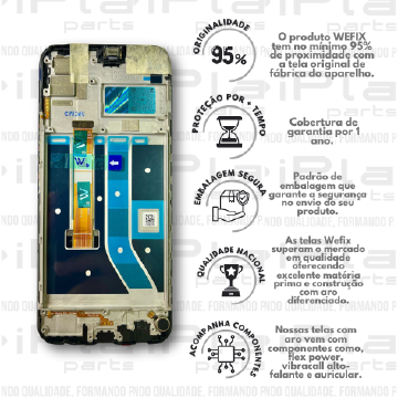 FRONTAL REALME 7I *COM ARO NACIONAL WEFIX*