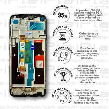 FRONTAL REALME 8I *COM ARO NACIONAL WEFIX* ( W7001 )