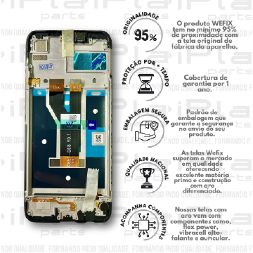 FRONTAL REALME C11 2021 *COM ARO NACIONAL WEFIX* ( W7002 )