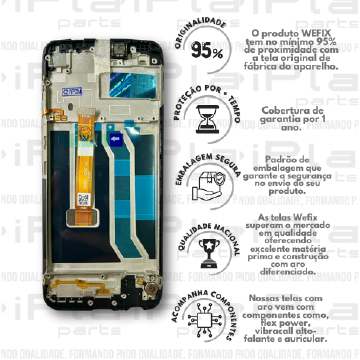 FRONTAL REALME C21Y *COM ARO NACIONAL WEFIX*