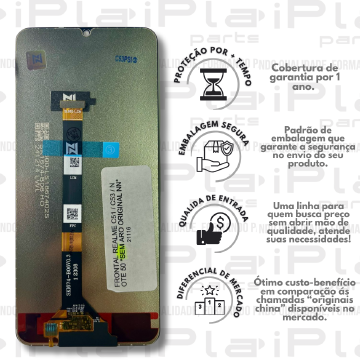 FRONTAL REALME C51 / C53 / NOTE 50 *SEM ARO ORIGINAL NN* ( M7016 )