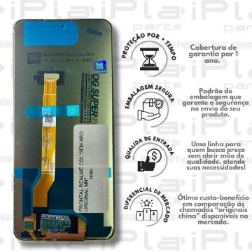 FRONTAL REALME C55 *SEM ARO ORIGINAL NN* ( M7015 )