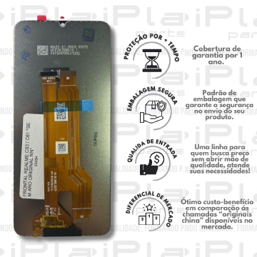 FRONTAL REALME C63 / C61 / NOTE 60 *SEM ARO ORIGINAL NN* ( M7035 )