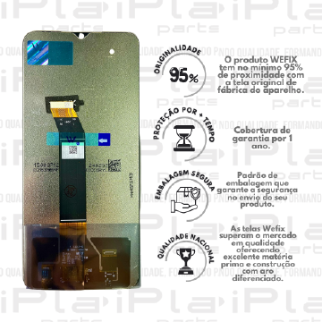 FRONTAL XIAOMI REDMI 10 5G / POCO M4 / POCO M5 / REDMI 11 PRIME 5G *SEM ARO NACIONAL WEFIX* ( W6131 )